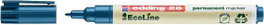 Edding e-25 EcoLine 4-25003 Permanent marker Kék Vízálló: Igen