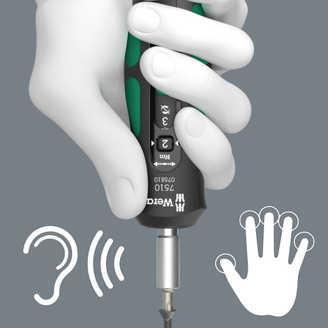 Wera 7515/16 Kraftform Safe-Torque Speed Universal 1 05075851001 Bit készlet 16 részes Kereszthornyú 4. kép