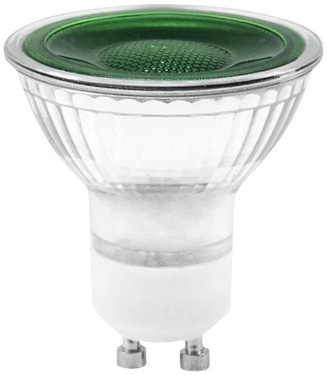 Omnilux LED fényeffekt fényforrás 230 V GU10 7 W Zöld