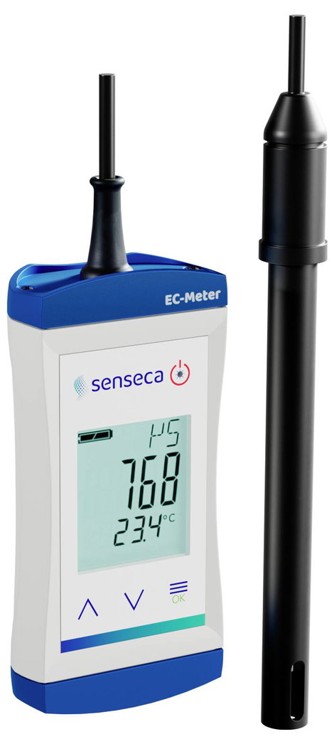 Senseca ECO 522 Vezetőképesség mérő műszer Vezetőképesség, Sótartalom, Hőmérséklet, Oxigén 3. kép
