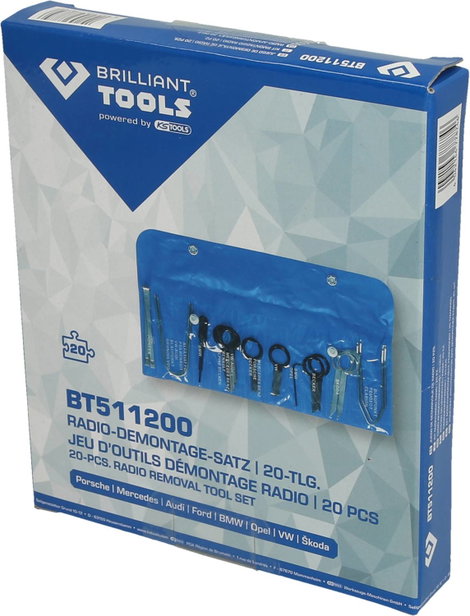 Brilliant Tools BT511200 Rádióbontó készlet, 20 db 3. kép