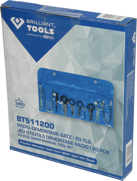 Brilliant Tools BT511200 Rádióbontó készlet, 20 db 4. kép