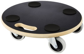 TOOLCRAFT TO-8997048 Roller Terhelés (max.): 200 kg 380 mm x 380 mm x 105 mm Görgők száma 4