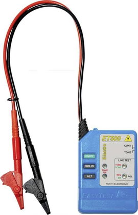 Kurth Electronic Easytest 500 Vezetékkereső Folytonosság, Azonosító, Vezeték keresés, Megszakítás