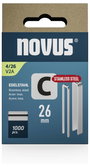 Novus Tools 042-0805 Tűzőkapcsok 4-es típus 1000 db Méret (H x Sz x Ma) 26 x 6.1 x 26 mm 2. bélyegkép