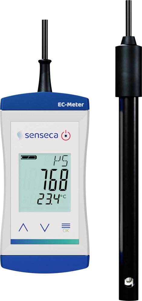 Senseca ECO 521 Vezetőképesség mérő műszer Vezetőképesség, Hőmérséklet