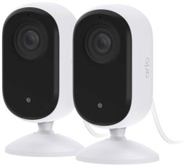 ARLO ESSENTIAL2 2K INDOOR CAMERA 2-PACK VMC3260-100EUS WLAN IP-Megfigyelő kamera készlet2 db kameráv