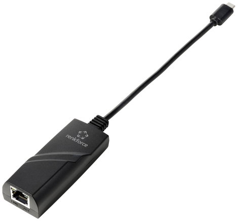 Renkforce RF-TCA-330 Hálózati adapter 1000 MBit/s USB-C® 5Gb/s, LAN (10/100/1000 MBit/s) 2. kép