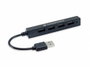Conceptronic HUBBIES05B 4 port USB 2.0 hub Fekete 2. bélyegkép