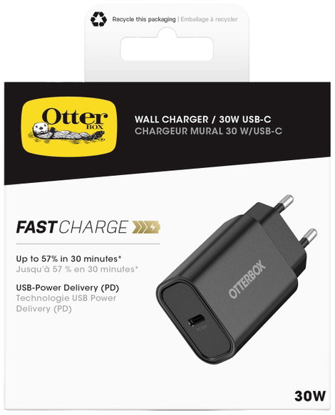 Otterbox Standard EU USB C 78-81339 USB-s töltőkészülék Beltér 30 W 1 x USB-C® 4. kép