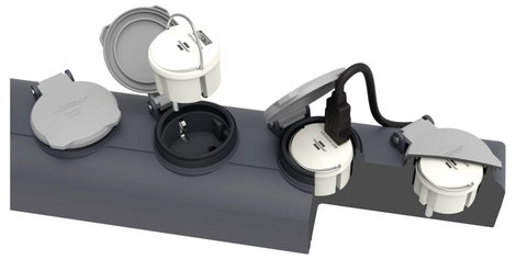 Brennenstuhl USB-s töltőkészülék 12 W Beltér, Aljzat dugó Kimeneti áram (max.) 2400 mA Kimenetek szá 2. kép