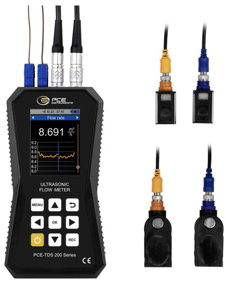 PCE Instruments Ultrahangos érzékelő PCE-TDS 200+ SM Üzemi feszültség: 5 V Mérési tartomány: 0 - 32 2. kép