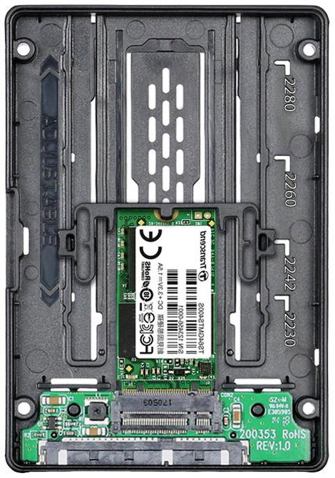ICY DOCK #####Festplatten/SSD Átalakító [1x M.2 - 1x SATA III] MB703M2P-B 6. kép