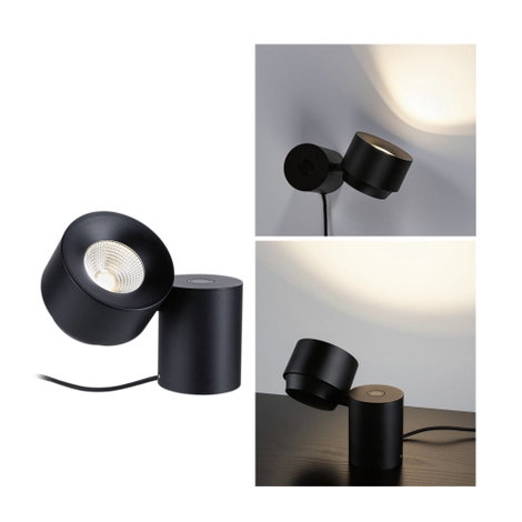 Paulmann Pane I 79776 LED-es asztali lámpa LED 3 W Fekete