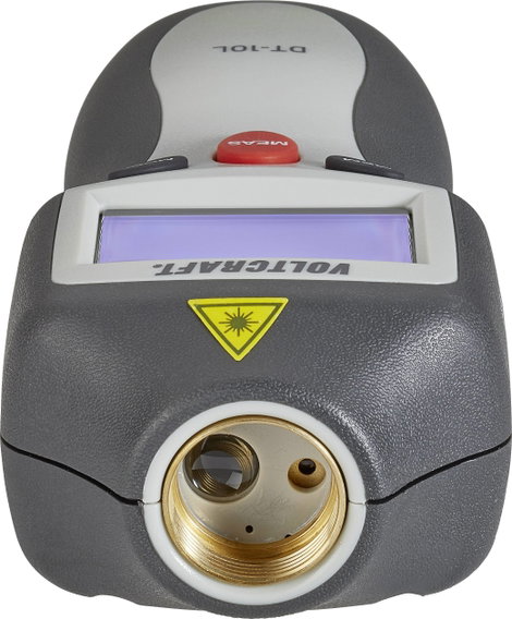 Lézeres fordulatszámmérő Voltcraft DT-10L 2. kép
