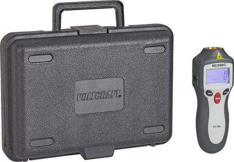 Lézeres fordulatszámmérő Voltcraft DT-10L 3. kép