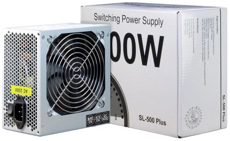 Inter-Tech SL-500 Plus Számítógép tápegység 500 W 5. kép