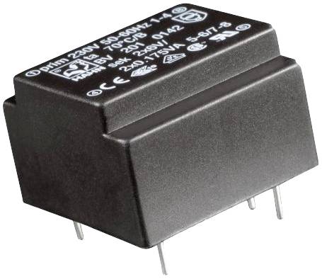 Hahn BV 202 0154 Nyomtatott áramköri transzformátor 1 x 230 V 1 x 6 V 0.5 VA