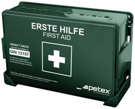 Petex 43924213 Elsősegély táska DIN 13157 270 x 85 x 180 Zöld