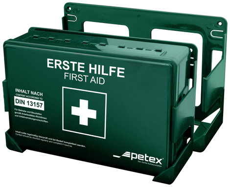 Petex 43924213 Elsősegély táska DIN 13157 270 x 85 x 180 Zöld 4. kép