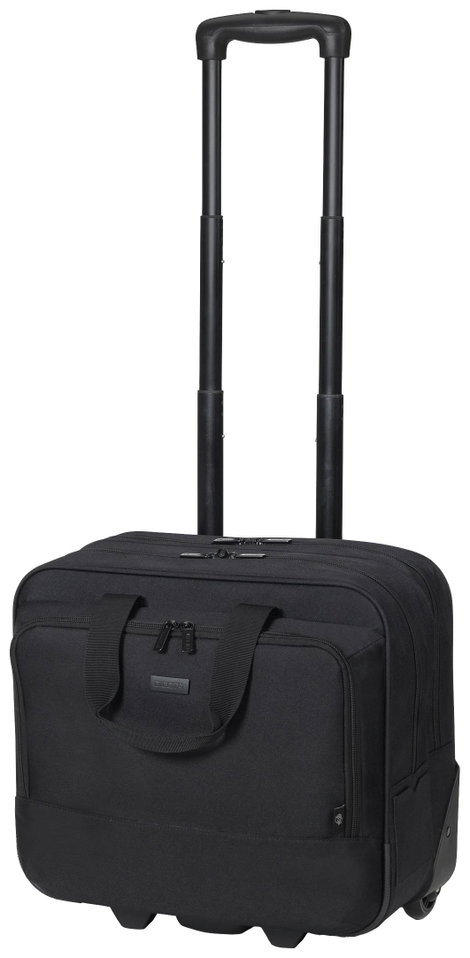 Dicota Laptop Roller Top Traveller Eco BASE Notebook gurulós táska Alkalmas: Max.: 40,6 cm (16) Feke