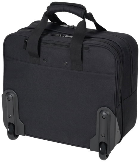 Dicota Laptop Roller Top Traveller Eco BASE Notebook gurulós táska Alkalmas: Max.: 40,6 cm (16) Feke 2. kép