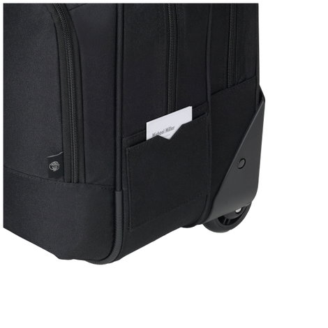 Dicota Laptop Roller Top Traveller Eco BASE Notebook gurulós táska Alkalmas: Max.: 40,6 cm (16) Feke 7. kép