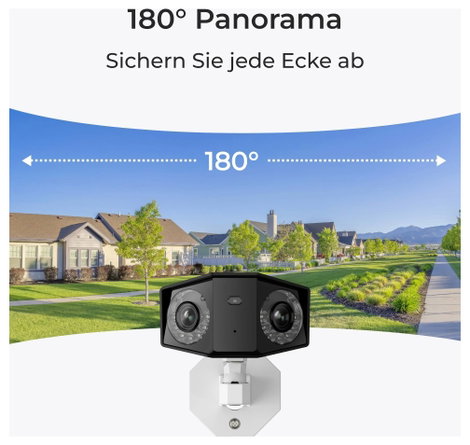 Reolink Duo Series P730 LAN IP Megfigyelő kamera készlet 4608 x 1728 pixel 3. kép