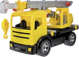 Lena GIGA TRUCKS darus teherautó sárga