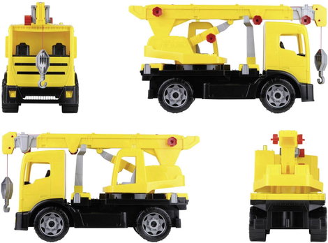 Lena GIGA TRUCKS darus teherautó sárga 7. kép