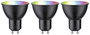 29153 Paulmann Home LED-es fényforrás GU10 EEK: F (A - G) 4.8 W RGBW Fekete (matt) bélyegkép