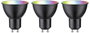 29153 Paulmann Home LED-es fényforrás GU10 EEK: F (A - G) 4.8 W RGBW Fekete (matt) 2. bélyegkép