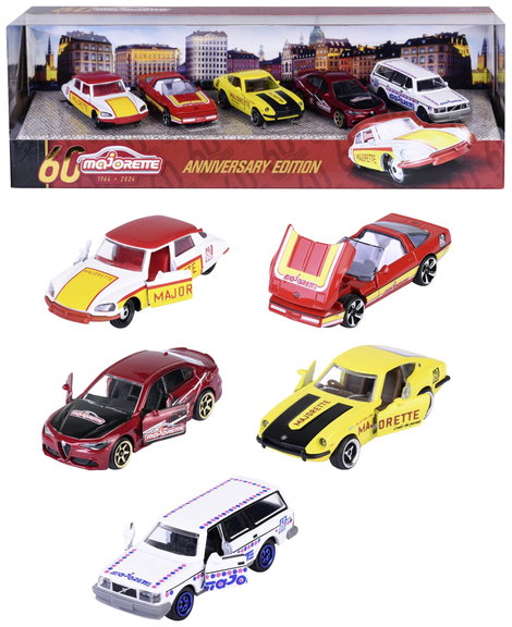 Majorette Személygépkocsi modell Anniversary Edition 5 Series Kész modell Személygépkocsi modell