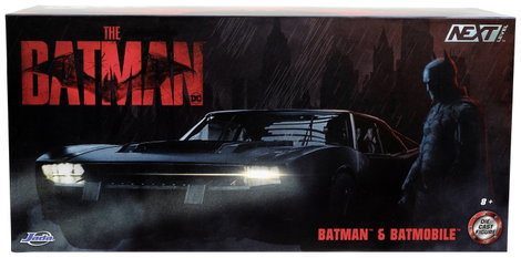 JADA TOYS Batman Batmobile 2022 Comic Con Kész modell Személygépkocsi modell 12. kép
