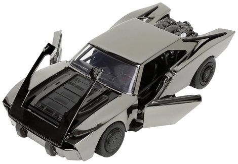JADA TOYS Batman Batmobile 2022 Comic Con Kész modell Személygépkocsi modell 6. kép