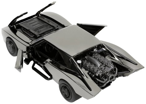 JADA TOYS Batman Batmobile 2022 Comic Con Kész modell Személygépkocsi modell 7. kép