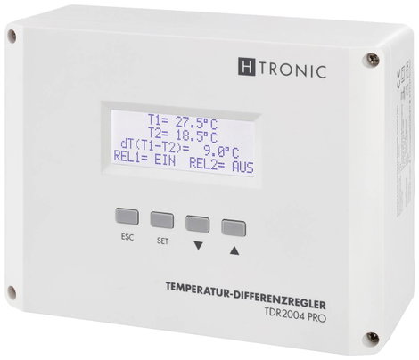 H-Tronic TDR2004 pro Hőmérsékletkapcsoló -99 - 850 °C