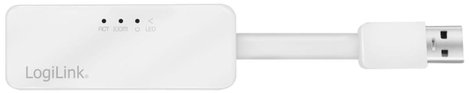 LogiLink UA0144B Hálózati adapter 100 MBit/s USB 2.0, RJ45 2. kép