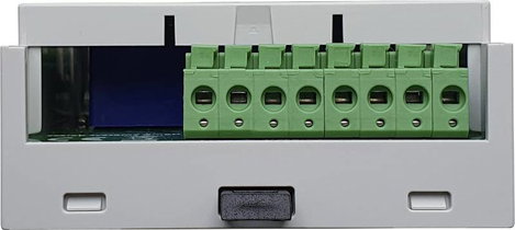 scaleo systems Biztonsági relé Póluscsere ellen védő diódával, LED-del, Házzal 1 db Typ 24V 4-fach 4 5. kép