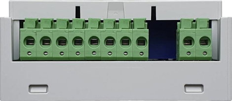 scaleo systems Biztonsági relé Póluscsere ellen védő diódával, LED-del, Házzal 1 db Typ 24V 4-fach 4 6. kép