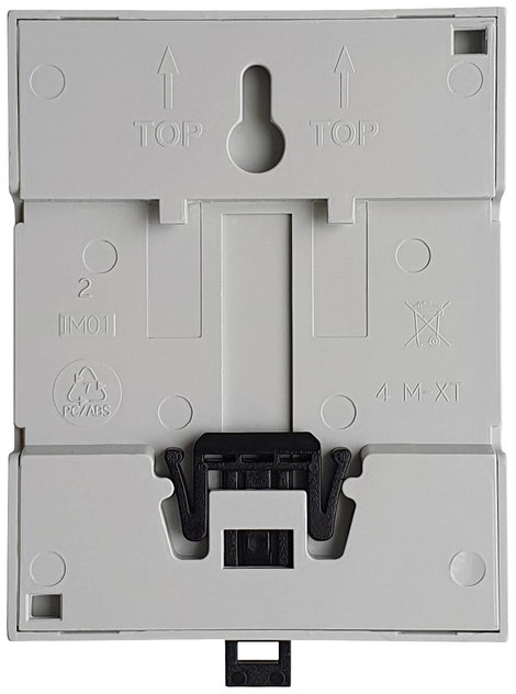 scaleo systems Biztonsági relé Póluscsere ellen védő diódával, LED-del, Házzal 1 db Typ 24V 4-fach 4 7. kép
