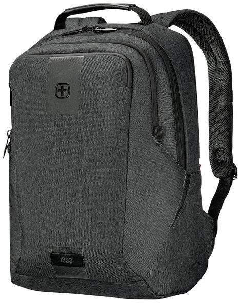 Wenger Notebook hátizsák MX ECO Professional Alkalmas: Max.: 40,6 cm (16) Szürke 3. kép