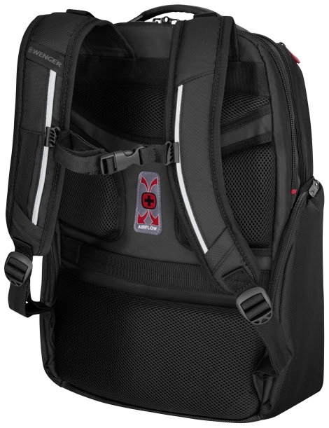 Wenger Notebook hátizsák Meteor Alkalmas: Max.: 43,2 cm (17) Fekete 4. kép
