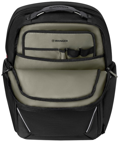 Wenger Notebook hátizsák Meteor Alkalmas: Max.: 43,2 cm (17) Fekete 6. kép