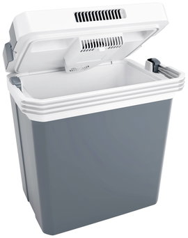 Tristar KB-7530 Hűtő- és fűtő láda EEK: E (A - G) Termoelektromos 12 V, 230 V Szürke, Fehér 30 l 18 