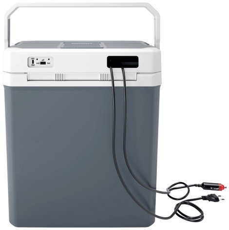 Tristar KB-7530 Hűtő- és fűtő láda EEK: E (A - G) Termoelektromos 12 V, 230 V Szürke, Fehér 30 l 18  3. kép