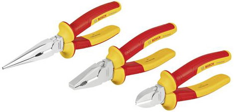 Bosch Professional 1600A02NG0 VDE Fogó készlet 3 részes