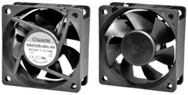 Sunon EE60252B2-000U-A99 Axiális ventilátor 24 V/DC 32.78 m³/óra (H x Sz x Ma) 25 x 60 x 60 mm