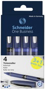 Schneider Schreibgeräte Rollertollak One Business 06 0.6 mm Fekete, Kék 183084 4 db 3. bélyegkép