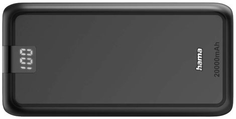 Hama Powerbank 20000 mAh Fast Charge LiPo Antracit 3. kép